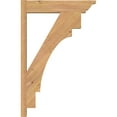 thumbnail image 3 of Ekena Millwork 5 1/2"W x 22"D x 34"H Merced Smooth Traditional Outlooker, Western Red Cedar, 3 of 4