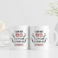 thumbnail image 3 of 93rd Birthday Gifts for Women Men - I''m Not 93 I''m 18 with 75 Years of Experience Mug - 93 Year Old Present Ideas for Mom, Dad, Wife, Sisters, Grandma, Grandpa, Friends, Coworkers - 11 oz Coffee Mug, 3 of 6