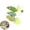 Green, variant on Cat Mouse Toys 3 Pack with Catnip & Crinkle Sound, Assorted Soft Polyester Fluffy Tail Interactive Kicker Toys for Indoor Kittens Adult Cats, Stress Relief Solo Play for Single Multi-Cat Households