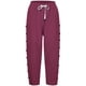 thumbnail image 4 of Pantalones capri ligeros de lino liso con cinturón y botones laterales para mujer - Pantalones cortos informales de cintura alta, 4 of 5
