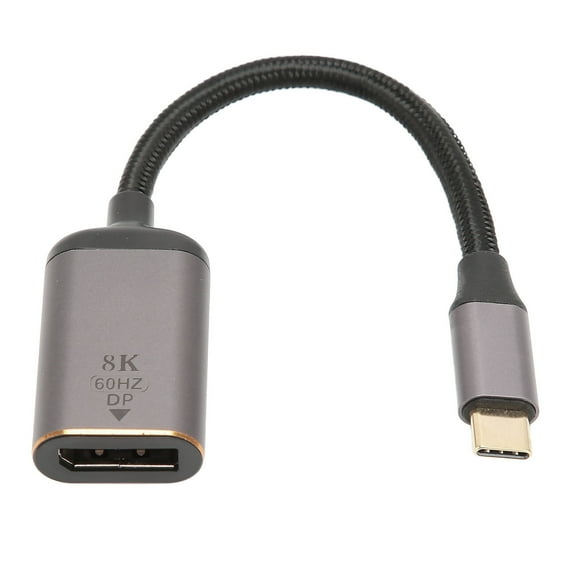 USB C Male To DP Female Adapter, USB C To DisplayPort Adapter 32.4Gbps Bandwidth Support DP 1.4 8K 30Hz For Office