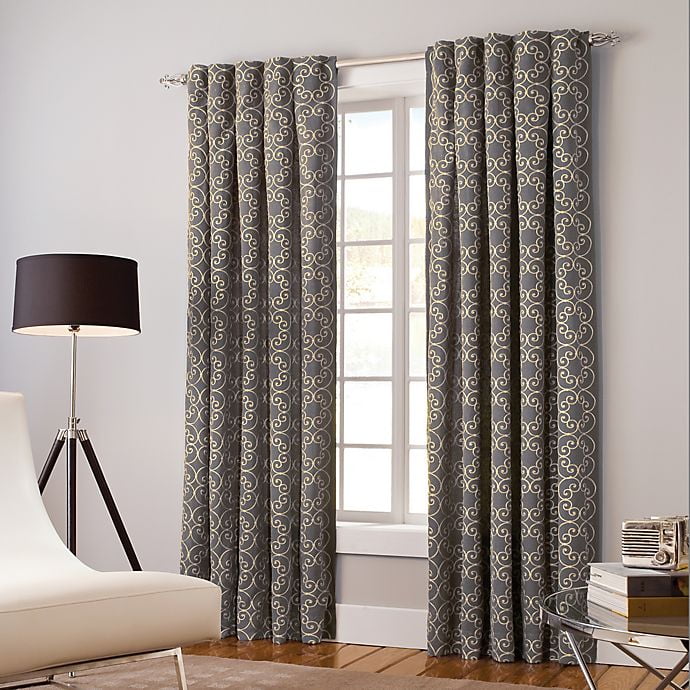 Designer's Select Claudia 84-Inch Back Tab Window Curtain
