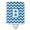 Blue & White, variant on Caroline's Treasures CJ1041-BCNL Letter B Chevron Purple and Gold Ceramic Night Light, 6x4x3", multicolor