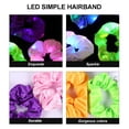 thumbnail image 2 of Miangastore 12pcs LED Light Hair Accessories Hair Scrunchies Satin Elastic Bands Hair Ropes, 2 of 8