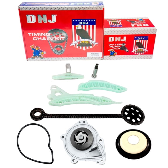 DNJ TK828WP Timing Chain Kit with Water Pump Fits Cars & Trucks 07-12 Mini 1.6L L4 DOHC 16V