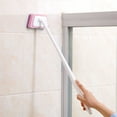 thumbnail image 6 of Hmsavn 23 Inches Scrubbing Brushes Shower Cleaning Brush Bathtub Brush Wall Tile Brush Replaceable Heads Window Glass Cleaning Brush Detachable Decontamination Floor Brush For Bathtub Clean Supplies, 6 of 6