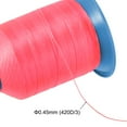 thumbnail image 5 of Uxcell Bonded Polyester Thread Extra-strong 710 Yards 420D/0.45mm Hot Pink, 5 of 6