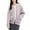 Purple, variant on Women's Oversized Solid Color Two-way Zipper Sweater Lapel Collar Long Sleeve Knit Jacket Turtleneck Zip Up Cardigan