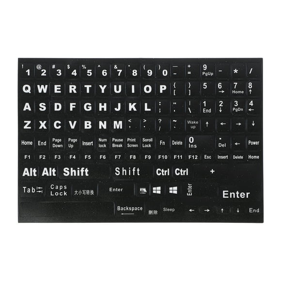 Keyboard Letter Stickers