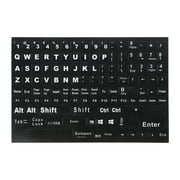 NUOLUX 1 Sheet Keyboard Sticker Universal English Letter Keyboard Label Accessory