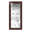 thumbnail image 2 of ArtToFrames 10" x 25" Honors Mahogany Picture Frame, 10x25 inch Brown Wood Poster Frame (WOM-5155), 2 of 7