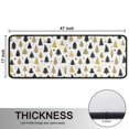 thumbnail image 5 of Kitchen Rugs Sets Of 2,Gold Christmas Tree Pattern Anti Fatigue Kitchen Mat Rugs Non Slip Washable,Decorative Kitchen Floor Mats for Kitchen,Sink,Laundry,17"x47"+17"x47", 5 of 5