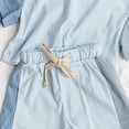 thumbnail image 4 of Toddler Baby Boy Outfits Summer Clothes Set Train Embroidery T-Shirt & Gingham Shorts 2Pcs Kid Clothing Set 3-4 Years, 4 of 4
