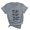 Gray, variant on WREESH Women's Fashion Short Sleeve T-Shirts Cute Summer Tops with Graphic Print and Crew Neck Gray