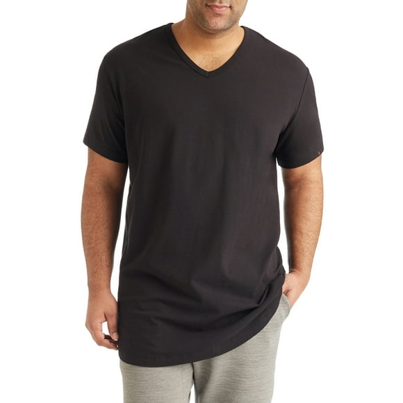 Mens Big And Tall V Neck T Shirts