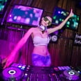 thumbnail image 5 of YJ010 Gafas LED con control de voz 3 colores Opcional Iluminar El Wire Neon Rave Gafas Twinkle, 5 of 5