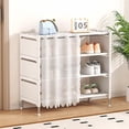 thumbnail image 1 of Multi-Layer Shoe Rack, Dust-Proof Stackable Storage Organizer with Sturdy Steel Frame, Easy Assembly for Home, Closet, Bedroom, 1 of 8