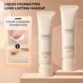 thumbnail image 3 of Changing Mature Skin Foundation Foundation Color Changing 30Ml Full Coverage Foundation Foundation Makeup Concealer For Woman Long Lasting Moisturizing Non Greasy,Yellow A Foundation, 3 of 8