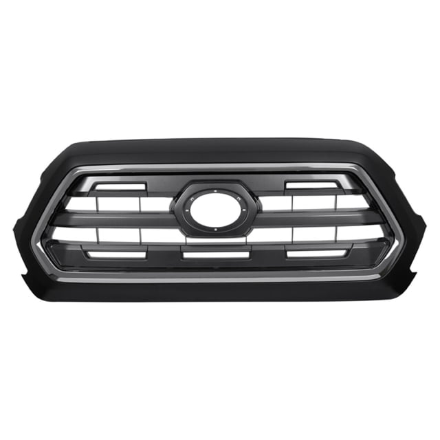 Parrilla Tacoma 2016 A 2019 Toyota TONG YANG Negra mate Para pintar Filo plata