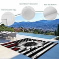 thumbnail image 3 of Vintage American Flag Outdoor Rug for Patio/Deck/Porch, Non-Slip Large Area Rug 6 x 9 Ft, Black Red Striped Sunflower Indoor Outdoor Rugs Washable Area Rugs, Reversible Camping Rug Carpet Runner, 3 of 8