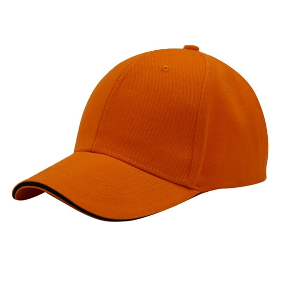 Women Baseball Caps Cute Orange Baseball Caps Dad Hat for Women