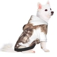 thumbnail image 5 of KLL C for Basic Dog Hoodie - Pet Hoodie Sweater with Leash Hole - Cute Dog Sweatshirt - Pet Clothes Hooded Sweatshirt for Dog & Cat -Small, 5 of 8