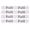 FULL 4, variant on Set of 4 Bed Sheet Bands Tie Clothing Bedsheet Storage Strap Elastic Polyester Label Bands Home Supplies