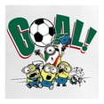 thumbnail image 3 of Playera de Minions para Dama, con Estampados de un Minion Temática de Fútbol Blanco Talla Eg, 3 of 4