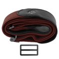 thumbnail image 1 of Elastic Belt, Waist Belt Adjustable  For Clothes Windbreakers, Sweaters For Women For Pants Jeans For Men Brown Buckle, 1 of 8