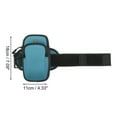 thumbnail image 2 of Unique Bargains 1 Pc Convenient Phone Holder Arm Bands with Zipper for Hiking Gym Blue Neoprene, 2 of 4