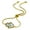 Yellow Gold-Tone, variant on Stainless Steel Black Multi-Color CZ Cutout Evil Eye Hamsa Adjustable Chain Bracelet, 9.5"