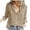 Coffee, variant on Women's Tops Everyday Casual Lapel Tee for Women - Versatile Daily Wear Top with Modern and Comfortable Fit