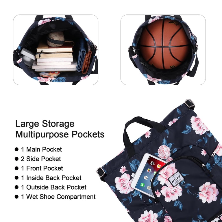 Drawstring Backpack with Shoe Compartment Waterproof Wet Pocket Amazon.com | BAVELOE Drawstring Backpack with Wet Pocket  main image 4