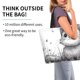 thumbnail image 2 of Balery Cute Cat Meadow Sketch Bolsa Tote Estilo Estético con Cremalleras, Bolsa de Hombro, Bolsa de Compras Grande y Plegable, 2 of 8