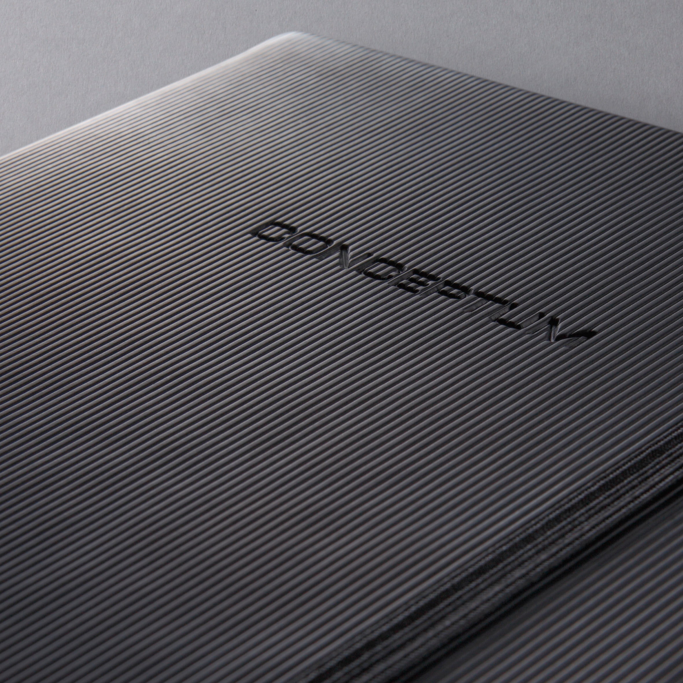 Sigel Hardcover Lined Notebook with Elastic Closure, Black, A4 Extra Large Size (SGA4HEL-BK)