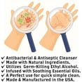 thumbnail image 4 of Olivia Care Hand Sanitizer Alcohol Based with Clarifying Juniper Berry Fragrance - Antibacterial, Antiseptic, 99.9% Effective Germ-Killing. Remove Bacteria, Impurities, Dirt. Disinfectant - 4 FL OZ, 4 of 4