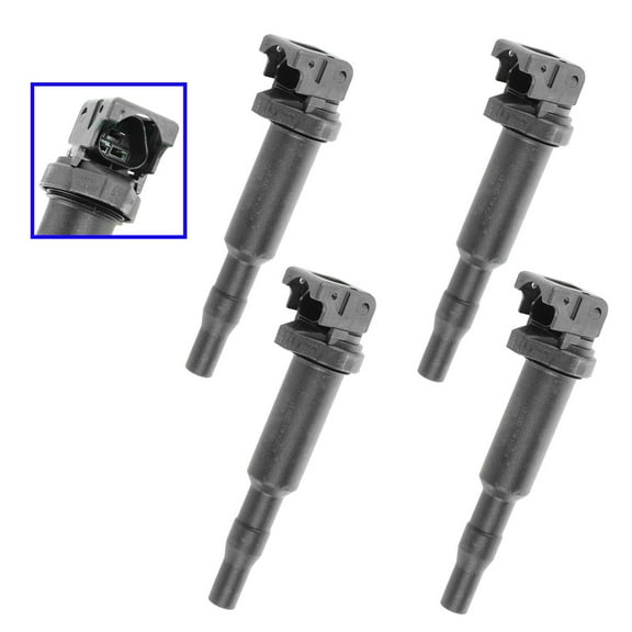 TRQ Ignition Coils Kit Set of 4 for 128i 328i 535i 550i 750i X5 X6 Mini Cooper ICA61618 Fits select: 2013 MINI COOPER ROADSTER