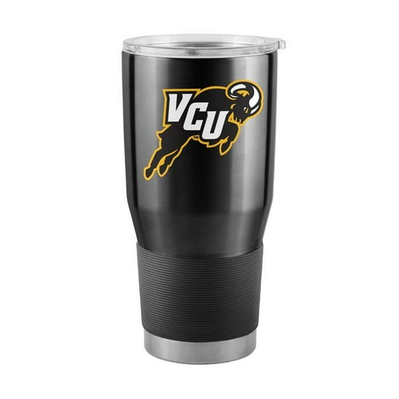 Logo Brands 376-S30T-1 Virginia Commonwealth 30 oz Gameday Stainless Steel Tumbler