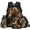 Sunflower Horse, variant on Pzuqiu Fire and Ice Basketball Kawaii Backpack School Backpack for Boys Kids 4 piece Backpacks with Lunch Box Pencil Bag Water Bottle Holder Bookbag for Boys 10-12 Middle School
