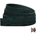 thumbnail image 3 of ELW 6-7 oz. 2.4-2.8mm Straps, Belts, Strips  Teal 4" X 60" 10.2cm X 152.4cm  Full Grain Leather Bison Hide DIY Craft Projects, Bag, Chap, Motorcycle, Shoe, Clothing, Jewelry, Wrapping, 3 of 8