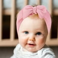 thumbnail image 4 of Elastic Knitted Fabric Headband DIY Baby Big Bow Headband Fashion Wide Accessory for Girls and Women, 4 of 6