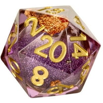 Metallic Dice Games LIC95220 Liquid Core Aether Abstract d20 Elixir Dice
