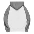 thumbnail image 3 of VISALY Hooded Sweatshirt for Women Oversized Hoodies Fleece Hooded Pullover Long Sleeve Shirts Winter Cute Tunic Sweatshirts with Pocket Fashion Casual Tops Trendy Outfits Grey Xxl, 3 of 5