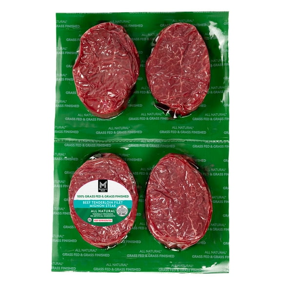 Member's Mark Grass Fed Beef Tenderloin Steak, priced per pound