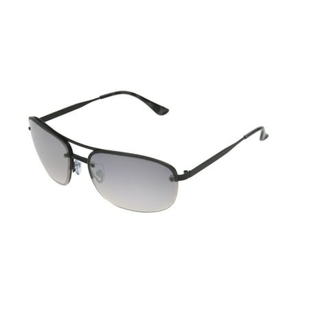 Foster Grant - Foster Grant Men's Silver Mirrored Navigator Sunglasses ...
