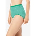 thumbnail image 4 of Comfort Choice Plus Size 5-Pack Tag-Free Full Coverage Cotton Brief, 4 of 6