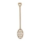 thumbnail image 1 of Barra de madera maciza para mezclar miel, cuchara hueca tallada, cucharones para miel Amor, 1 of 8