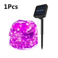 thumbnail image 1 of Guirnalda de luces LED solares para exteriores, luces de hadas de Navidad, lámparas de jardín de calle impermeables, 50/100/200/300 LED, 1 of 4