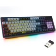 thumbnail image 1 of Teclado inalámbrico KLIM Chroma con retroiluminación RGB recargable, 1 of 9