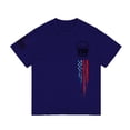 thumbnail image 4 of oqasdz T Shirts for Men Crew Neck Short Sleeve 250th Anniversary USA Shirt Soft Graphic Tee 4th of july Loose Basic Top Casual Summer T-Shirts, 4 of 4